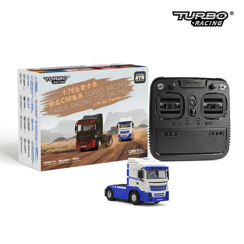 1/76 Turbo Racing C50-T Remote Control Container Truck RTR – VAJJEXRC