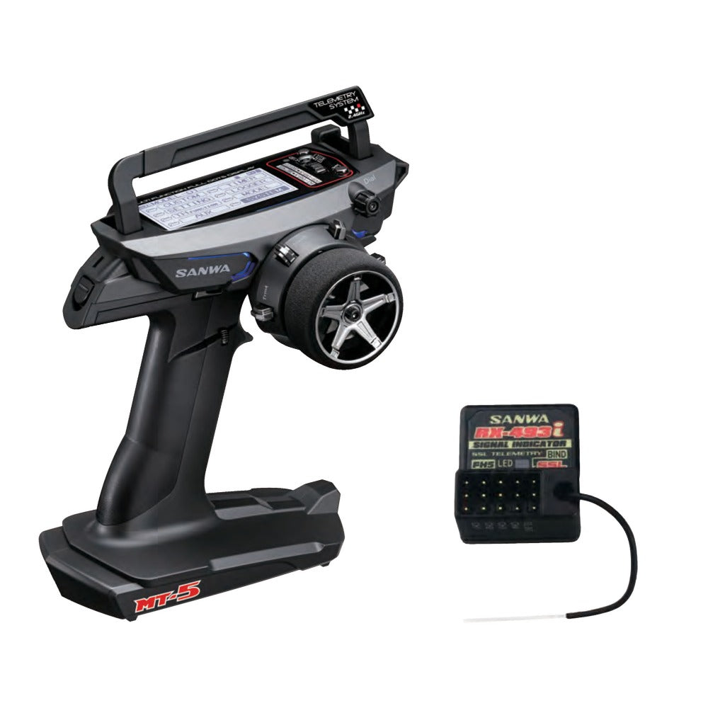 SANWA MT-5 Remote Control Transmitter WITH RX493I RECEIVER – VAJJEXRC