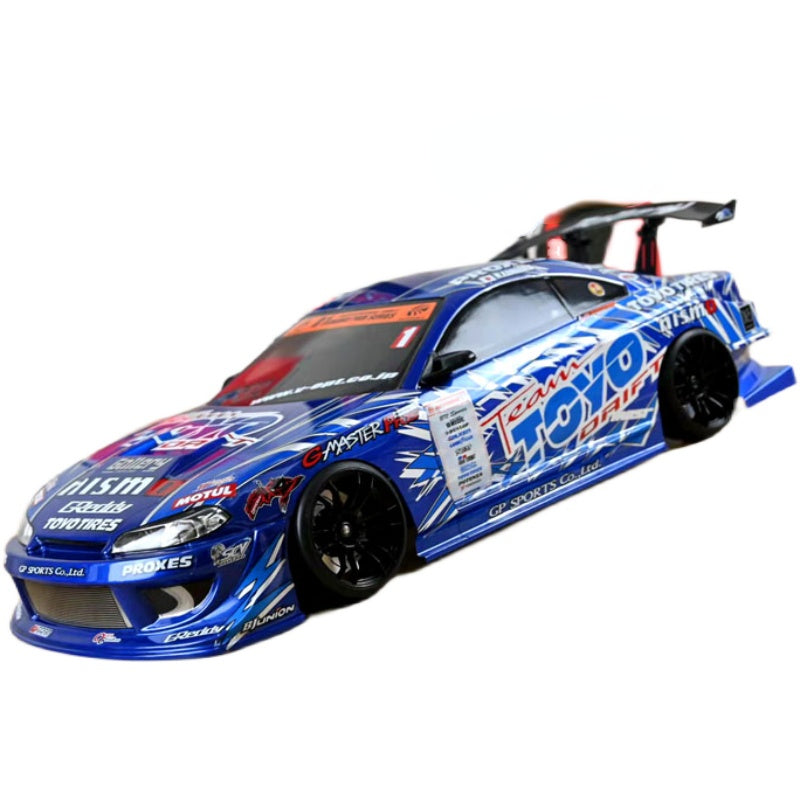 1/10 Finished Drift Car body shell TOYO S15 D1GP Width 195mm