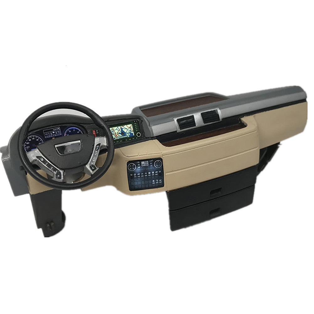 Plastic Internal Center Cab for Tamiya 1/14 Rc Tractor MAN TGX