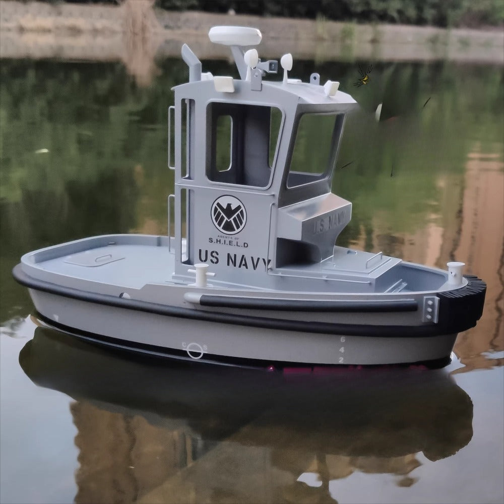 31' HO Scale Harbor Tug: Model Railroad Handcrafted Custom Designed