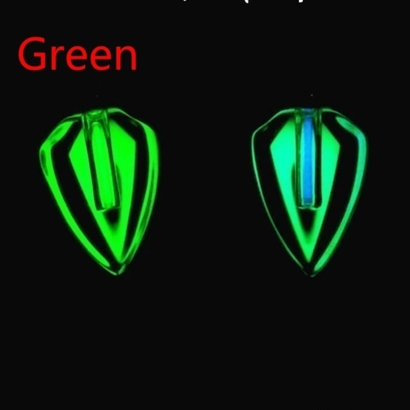 Cool Keychain EDC Tritium Fluorescence Growing Grow Light Keychain Self