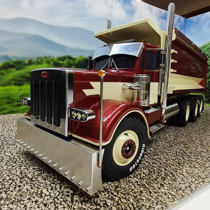 New Custom Aluminum A Polished Front Bumper Tamiya 1/14 King Grand