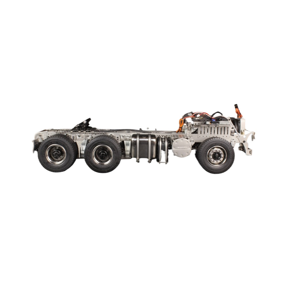 Tamiya 1/14 Rc Tractor Scania R620 6x6 Metal Chassis Assembly with