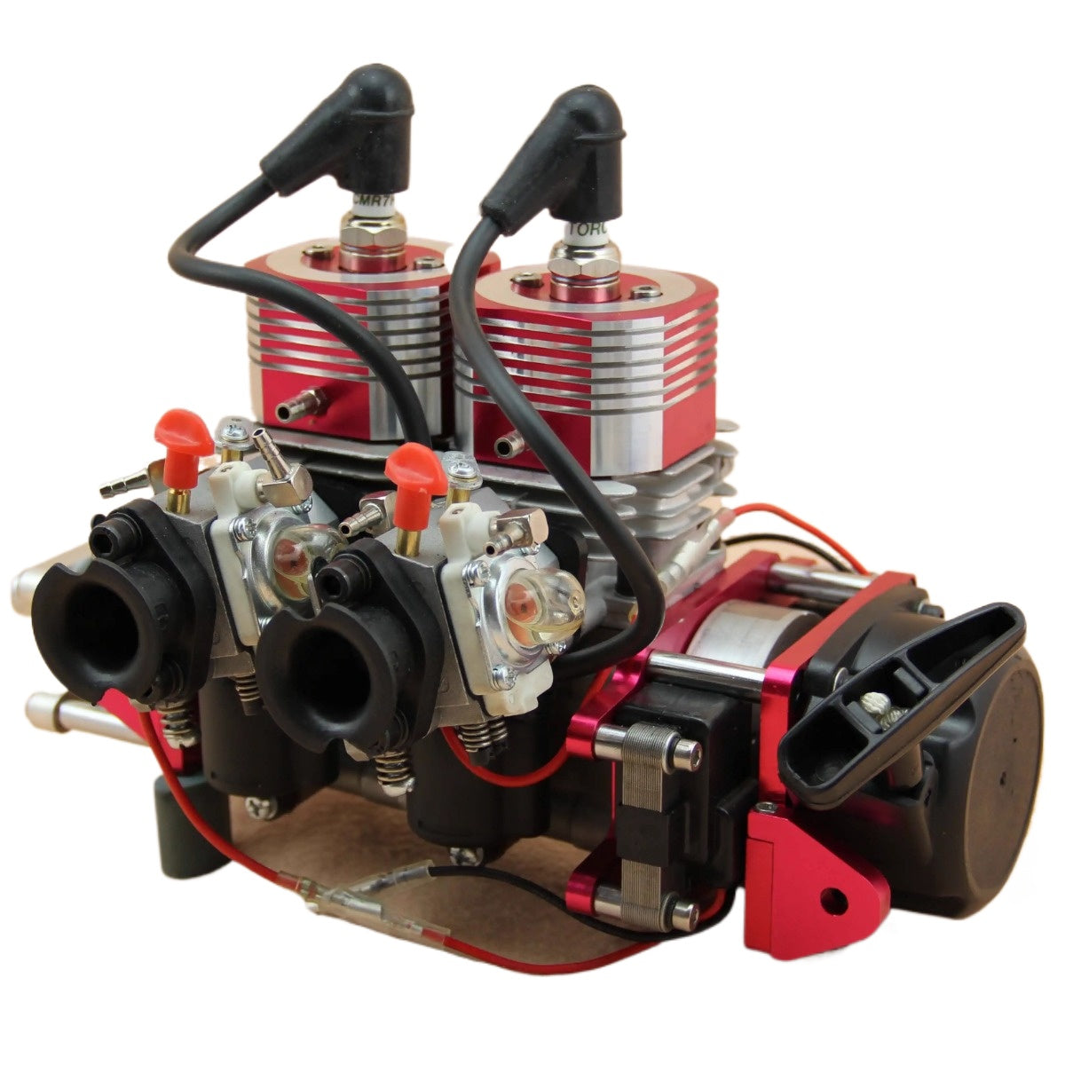 QJ 2E36CM 58CC Twin Cylinder Gasoline Engine for Remote Control