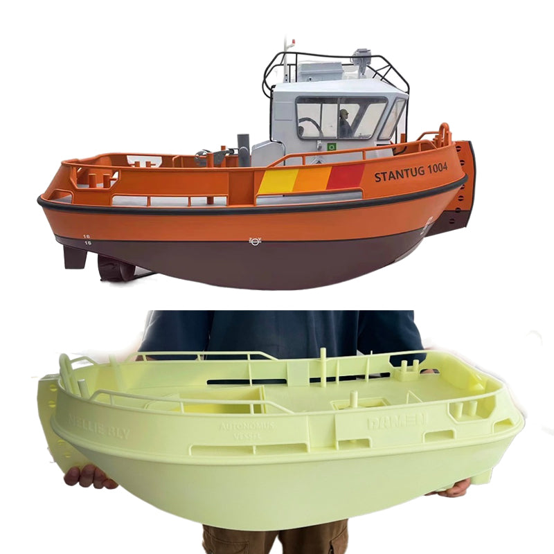1/14 Damen Tug Model DIY Boat Assembly Kit – VAJJEXRC