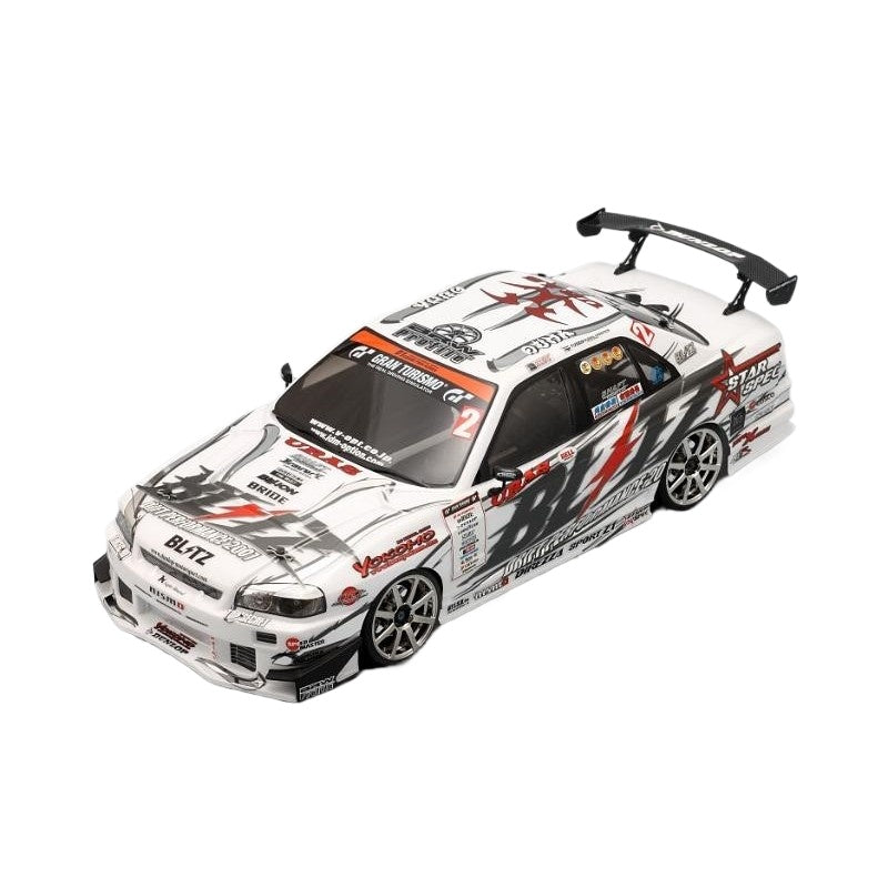 1/10 GTR ER34 BLITZ RC drift car body sticker – VAJJEXRC