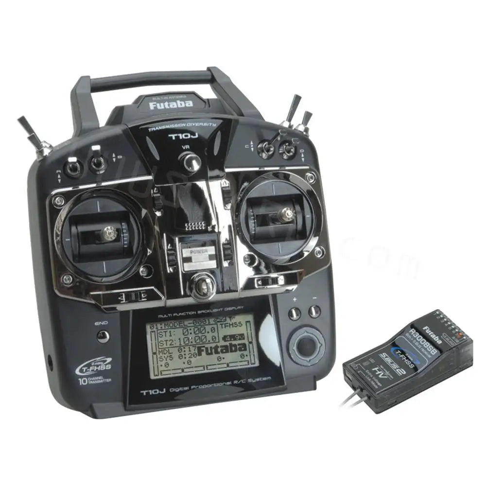 Futaba 10J 2.4G 10CH S-FHSS Transmitter with R3008SB Receiver for Futaba 10J 2.4G 10CH S-FHSS Transmitter with R3008SB Receiver for