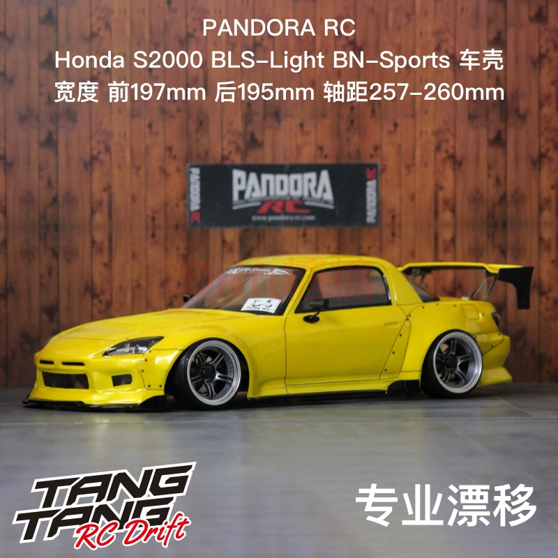 Drift car shell HONDA S2000 BN Sports RC 1/10 Drift Car – VAJJEXRC