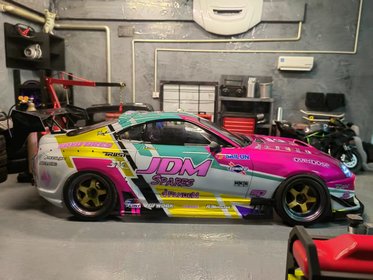 Supra A80 1/10 Rc Drift Car Transparent Shell – VAJJEXRC