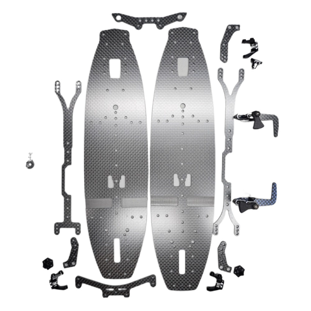3RACING CERO M210 MINI ラジコン シャーシ ボディセット 3Racing Cero M210 M225 Mini Rc Car Carbon Fiber Accessories