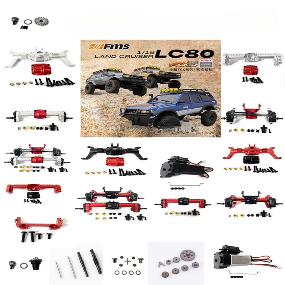 1/18 FCX18 LC80 Rc Car Metal Upgrade Accessories Collection – VAJJEXRC