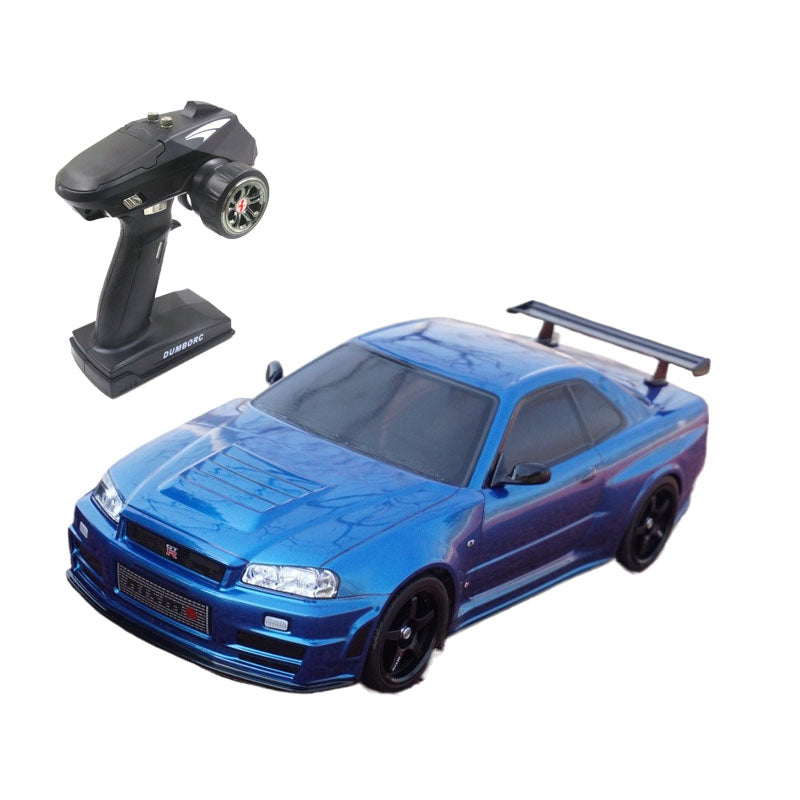 1/10 Tamiya TT02 GTR R34 Rc Drift Car with Light RTR – VAJJEXRC