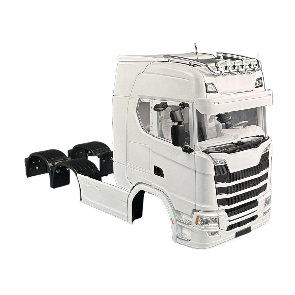 Kit de cabine ouvrable MD Model 770S 1/14 pour camion tracteur RC 1/14 Kit de cabine ouvrable MD Model 770S 1/14 pour camion tracteur RC 1/14