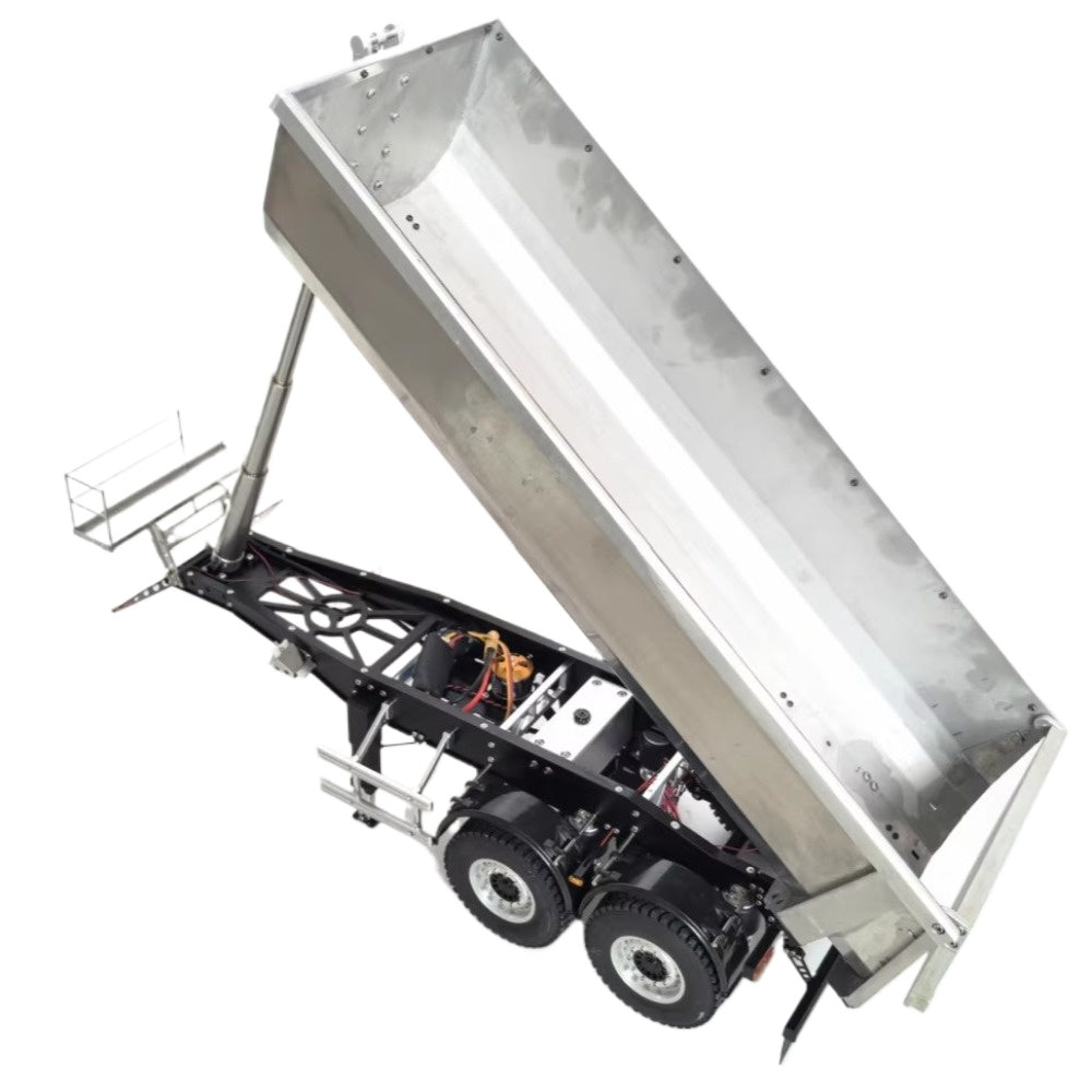 1/14 Tamiya Remote Control Hydraulic Double Axle Trailer Dump