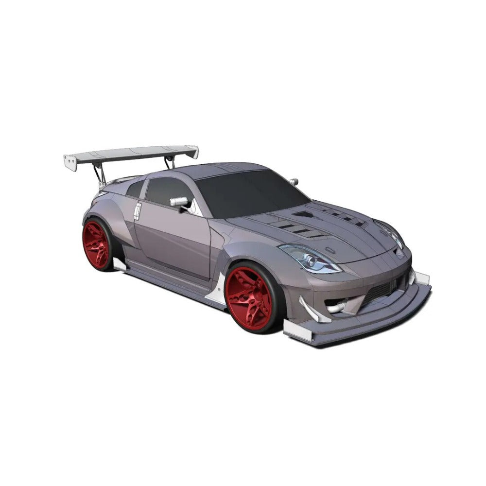 1/24 350Z Brian MC RC DRIFT CAR 3D PRINT OP PART FOR TAMIYA – VAJJEXRC