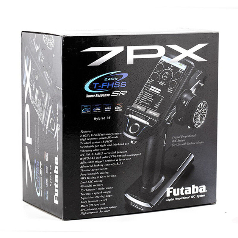 FUTK4908 Futaba 7PX 2.4GHz Transmitter R334SBS/R334SBSE