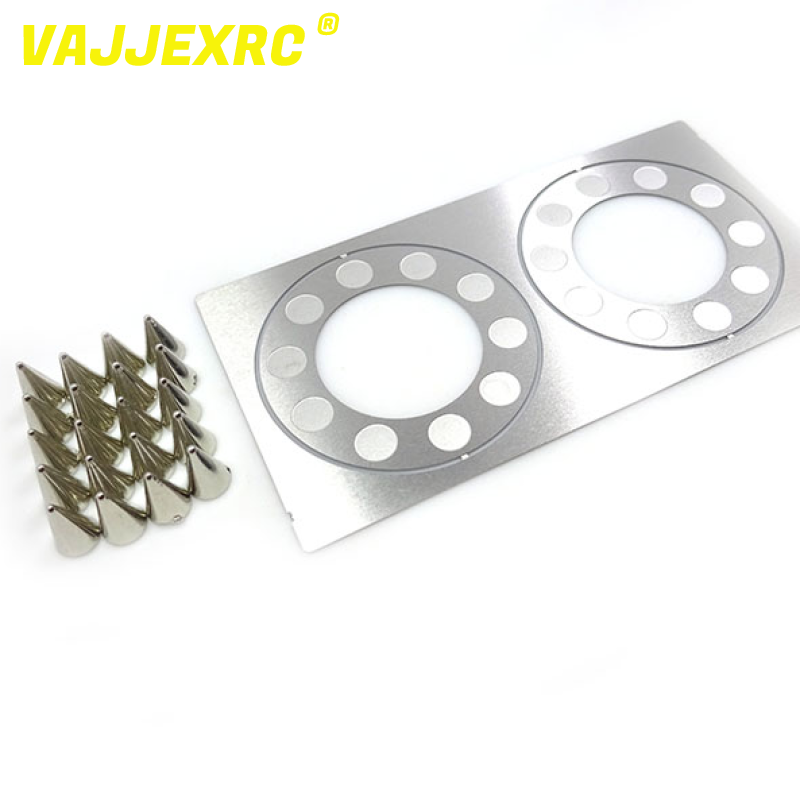 Punk Decorative Rivets for 1/14 Tamiya Rc Dump Truck Tractor Trailer