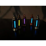 Alloy Bronze Tritium Lamp Keychain Self-luminous for 25 Years