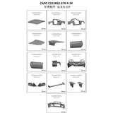 CAPO CD15829 GTR R34 1/8 RC Car Grey Shell