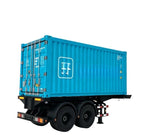 1/14 20FT 3D Printed Plastic Container Two Axle Trailer FOR 1/14 TAMIYA RC TRACTOR