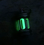 Titanium Alloy Tritium Lamp Keychain Housing 3x22.5mm