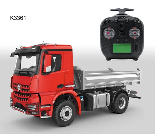 KABOLITE 1/14 RC Hydraulic Dump Truck 3362 with Sound Light RTR