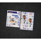1/10 RC DRIFT CAR SHELL STICKER SC1025