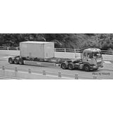 JXMODEL Double Semi-trailer for 1/14 Tamiya Rc Trailer Scania 770S MAN Benz Actros 3363 Volvo