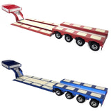 Tamiya 1/14 Rc Tractor All Metal Removable Transport Trailer with Wireless Transmission Light Set