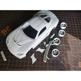 1/28 RX7 3d printed car shell finished kit 90mm wheelbase 70mm wide
