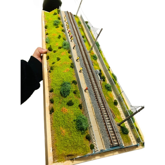 HO Scale 1:87  Train Model Sand Table 70x30CM