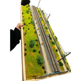 HO Scale 1:87  Train Model Sand Table 70x30CM