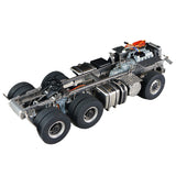 SCALECLUB 1/14 SCANIA R620 730 6x6 Stainless Steel Metal Chassis Assembly