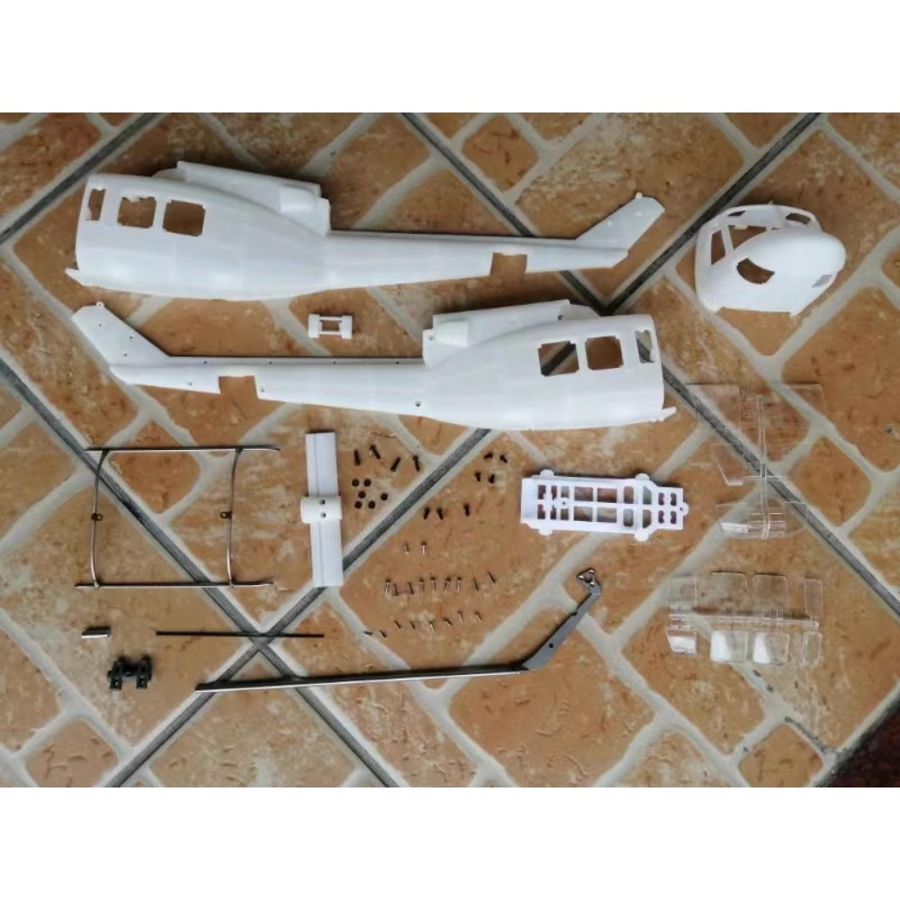 BELL 212 Remote Control Helicopter 3D Printed Shell KIT Fits OMPHOBBY ...