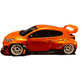 88Drift 1/10 Rc Drift Car GR Pandem Transparent Shell Wheelbase 257mm