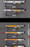 1/200 Passenger Aircraft Sand Table Scene Corridor Bridge Alloy Model