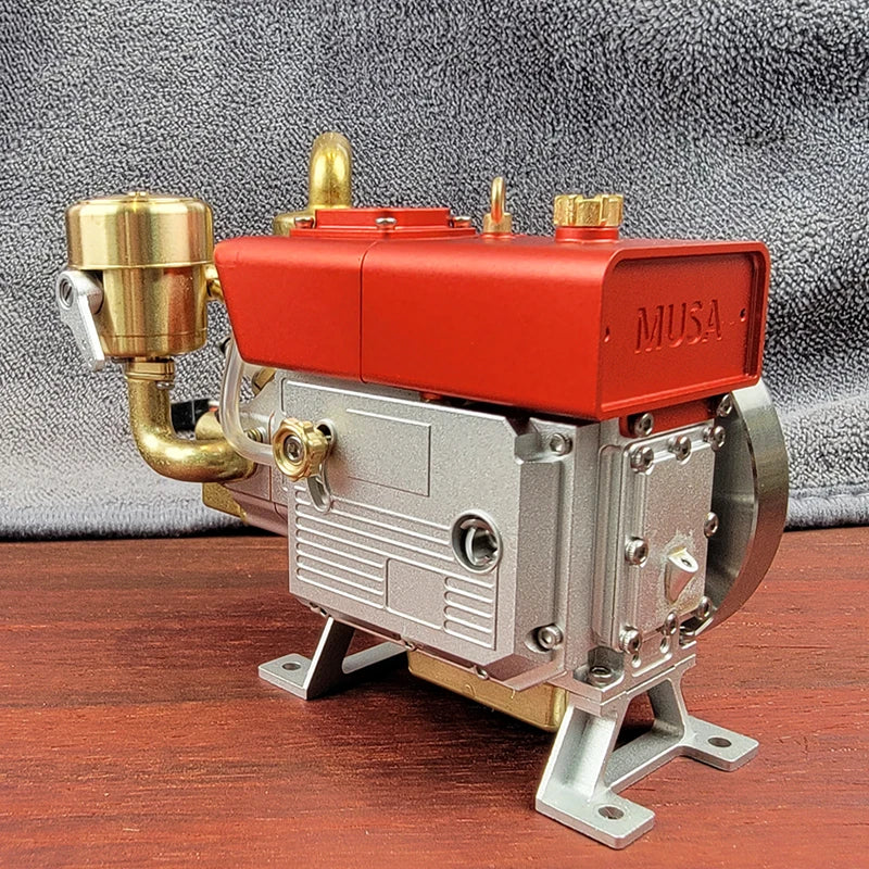 2.2CC Mini Steam Engine Model MUSA with CDI Igniter Single Cylinder ...