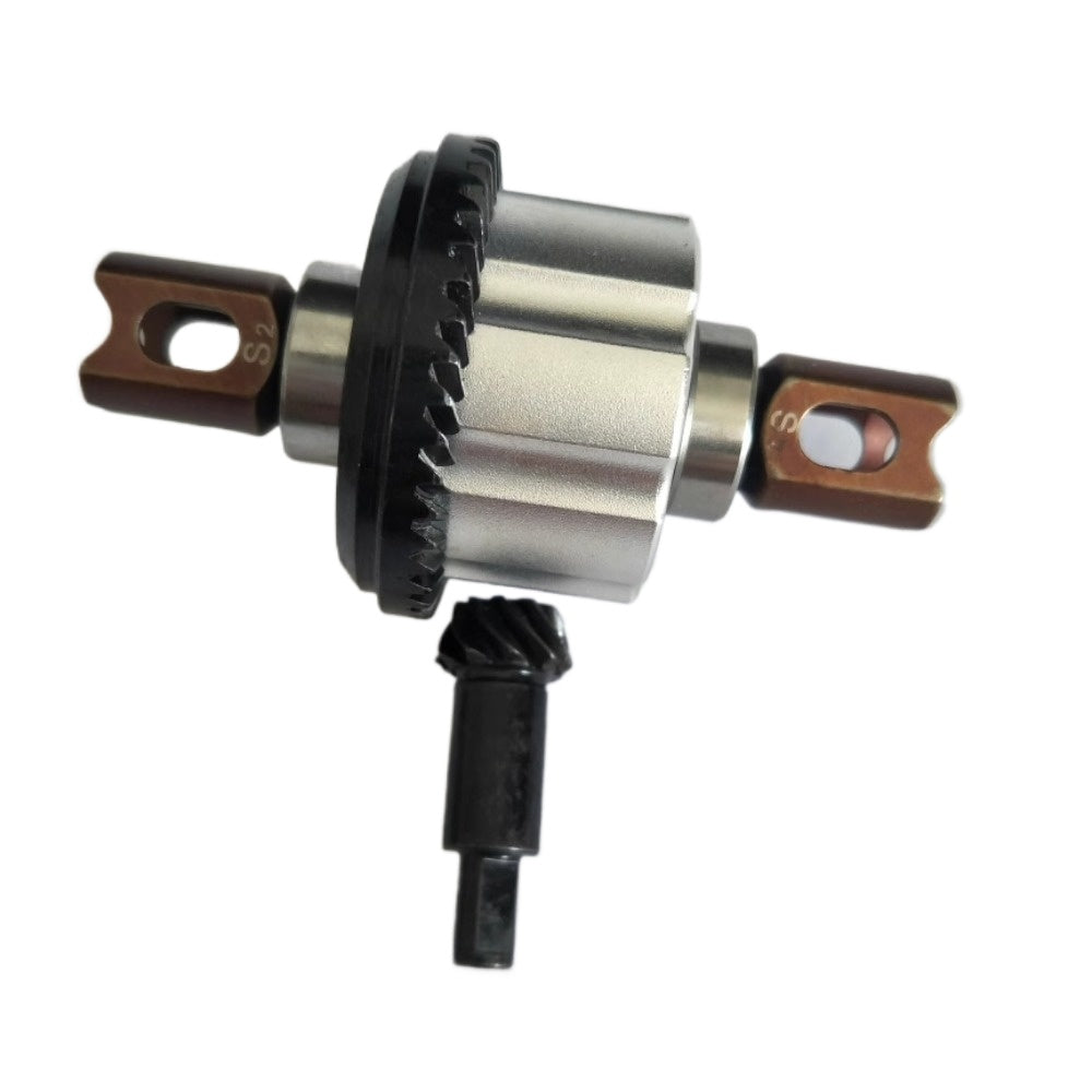 Metal Front Rear Differential Assembly for KM 1/7 WRC CITROEN C3 REMOTE ...
