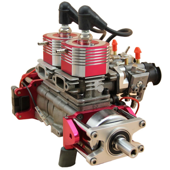 QJ 2E34CM Double Cylinder Gasoline Engine for Rc Gasoline Boat