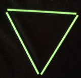 3X81mm Green Tritium Tube Self-luminous for 25 Years