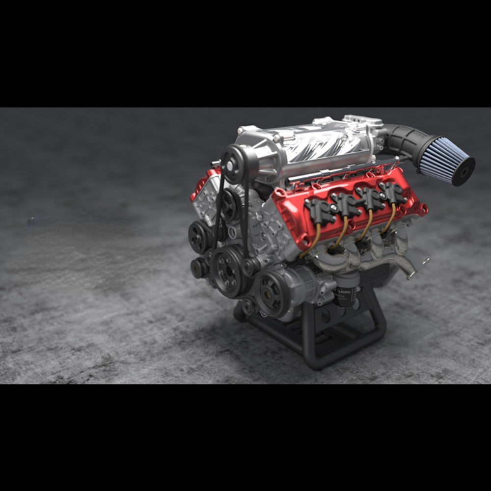 Mald Engine 1/10 MAD Engine Model V8 Supercharger Kit – VAJJEXRC