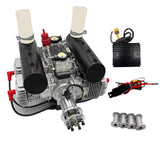 DLE 400 RC Fixed-wing Aircraft Air-cooled Engine Electric Start with Power Generation Function 400W