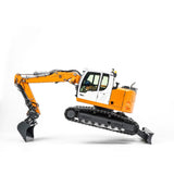 CUT 1/14 914/920 RC Excavator Metal Hydraulic Adjustable Angle Wide Bucket
