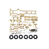 1/87 Ural 6x6 Brass Chassis Static Refitted RC