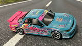 1/24 RC DRIFT CAR Pre-painted Finished Soft Shell Wheelbase 112mm