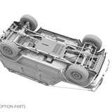 Capo W460 CD158211 1/8 RC CAR Stainless Steel Chassis Armor OP