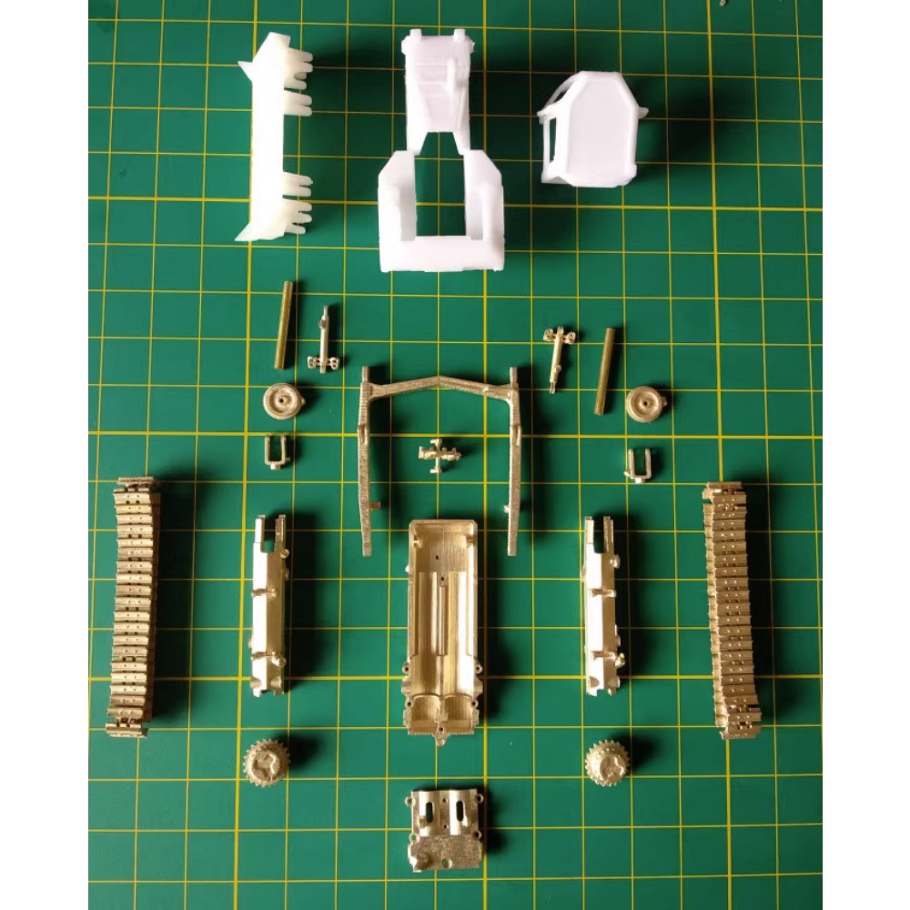 1/87 734 Bulldozer Construction Machinery Static Modified RC Kit – VAJJEXRC