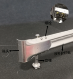 1/24 Aluminum Alloy  Miniature Guardrail for 1/24 Rc Drift Car 10PCS