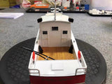 1/32 Fishing Boat 3D Printing SLA Resin Assembly RC Model Ship Boat DIY KIT